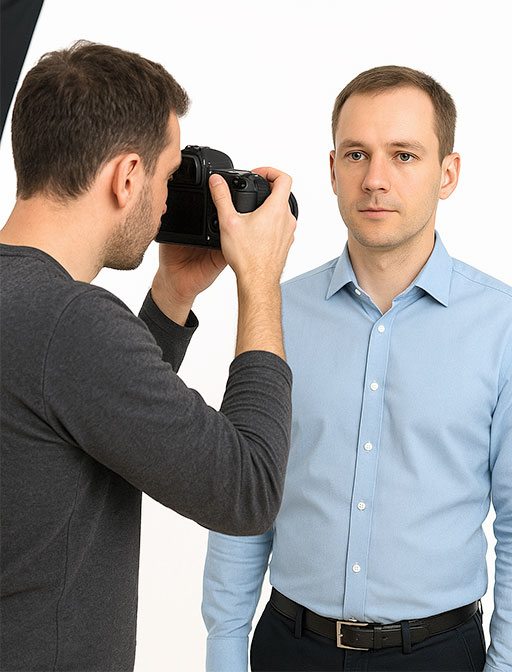 Fotografia per documents oficials a Manresa